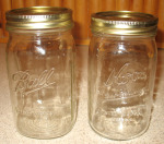 Empty Canning Jars