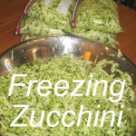 Freezing Zucchini Link