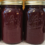 Canned Grape Juice in Jars