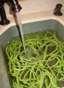 Washing Green Beans 