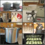 Canning Equipment Collage